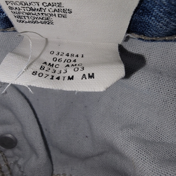 Tommy Hilfiger Blue Relaxed Jeans - Picture 7 of 13